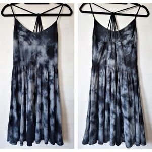 American Eagle soft and sexy blue tie dye dress✨